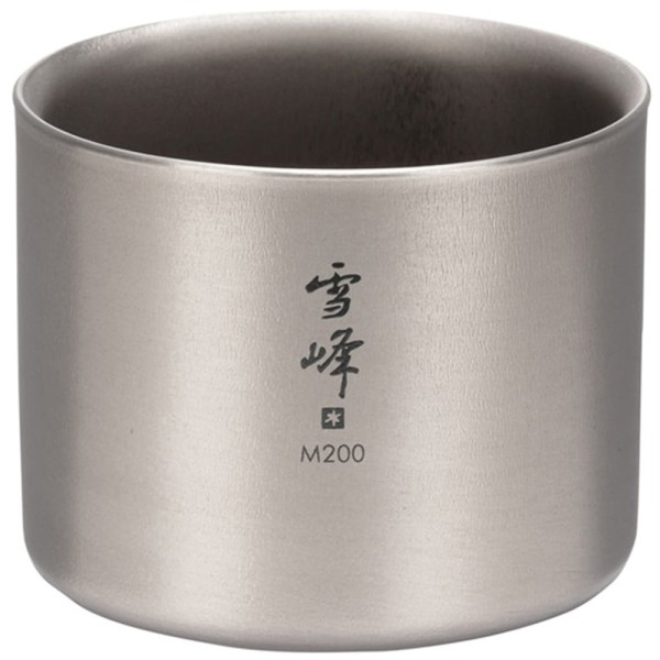 Кухоль Snow Peak TW-128 Ti-Double M200 Stacking Mug 200ml