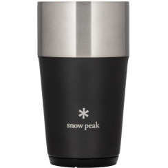 Thermal glass Snow Peak TW-470-BK Shimo Tumbler 470ml Black