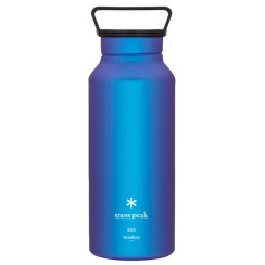 Bottle Snow Peak TW-800-BL Titanium Aurora Bottle 800ml Blue