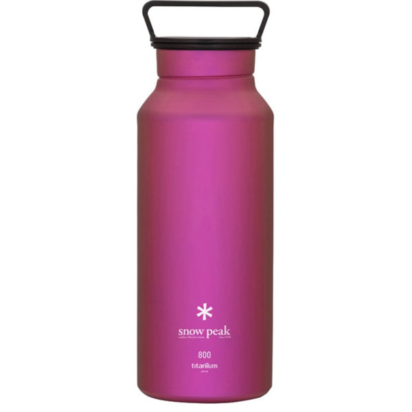Bottle Snow Peak TW-800-PI Titanium Aurora Bottle 800ml Pink