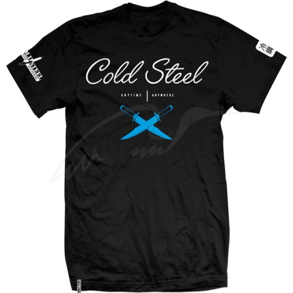 Жіноча футболка Cold Steel Cross Guard T-Shirt. Розмір – M. Колір – чорний
