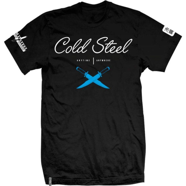 Жіноча футболка Cold Steel Cross Guard T-Shirt. Розмір – XL. Колір – чорний