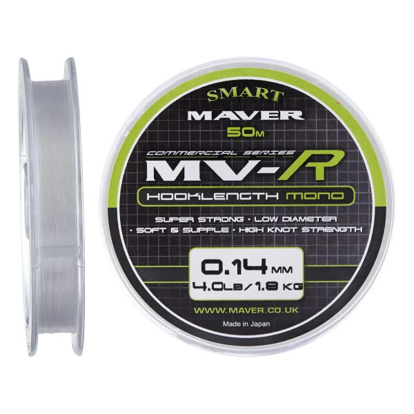 Line Smart MV-R Hooklenght Mono 50m 0.09mm 0.8kg