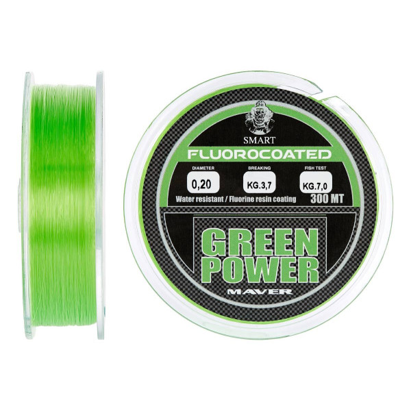Line Smart Green Power Fluorine 300m 0.20mm 3.7kg