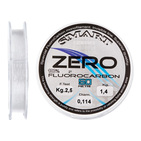 Флюорокарбон Smart Zero 50m 0.249mm 4.35kg