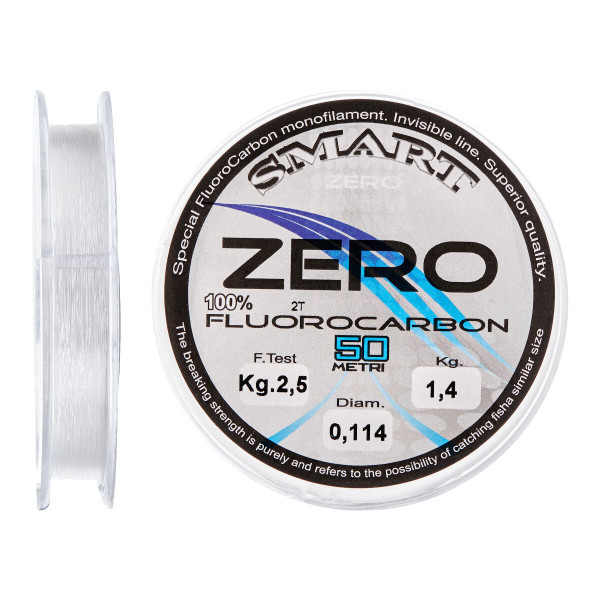 Smart Zero Fluorocarbon 50m 0.306mm 5.8kg