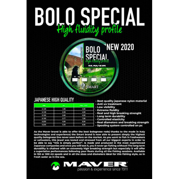 Леска Smart Bolo Special 150m 0.205mm 4.9kg