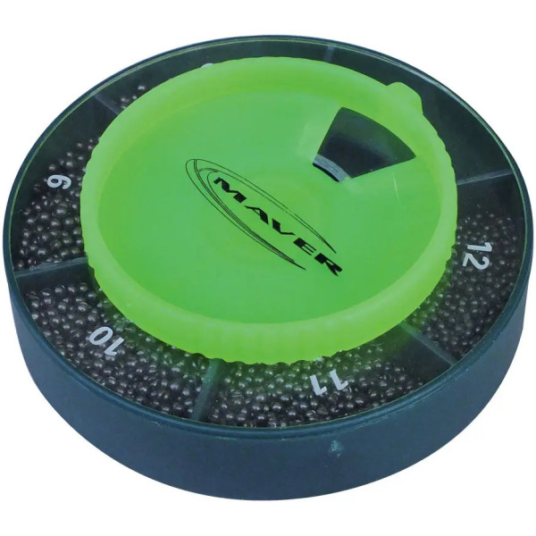 Набор грузил Maver Scatola Pallini Supercalibrati 250g №8; 9; 10; 11; 12