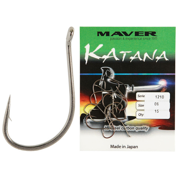 Hook Maver Katana 1210A No. 08 (15pcs/pack)