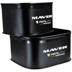 Maver Reality Double Square Container Set (2 pcs/pack)