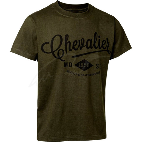 Chevalier Marshall T-shirt. Size 2XL. Color: olive.