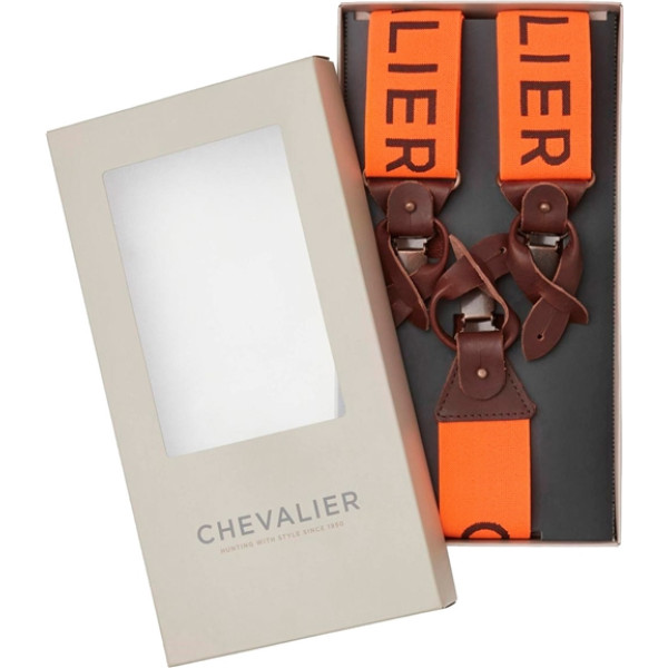 Підтяжки Chevalier Logo. Помаранчевий