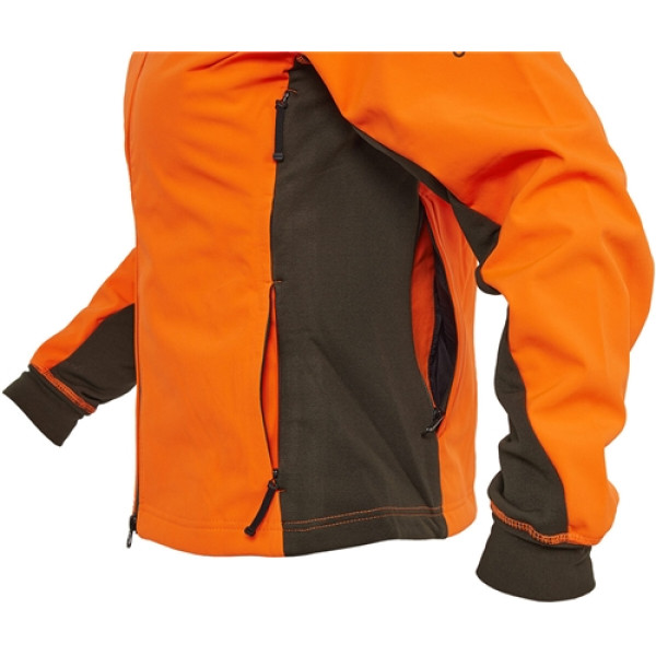 Chevalier Nimrod Windblocker Jacket Women. Size 38. Orange