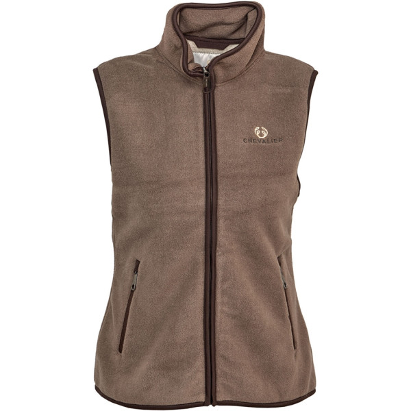 Chevalier Mainstone Fleece Vest Women. 36. Saddle Brown