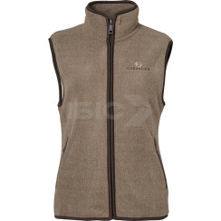 Chevalier Mainstone Fleece Vest Women. 40. Saddle Brown