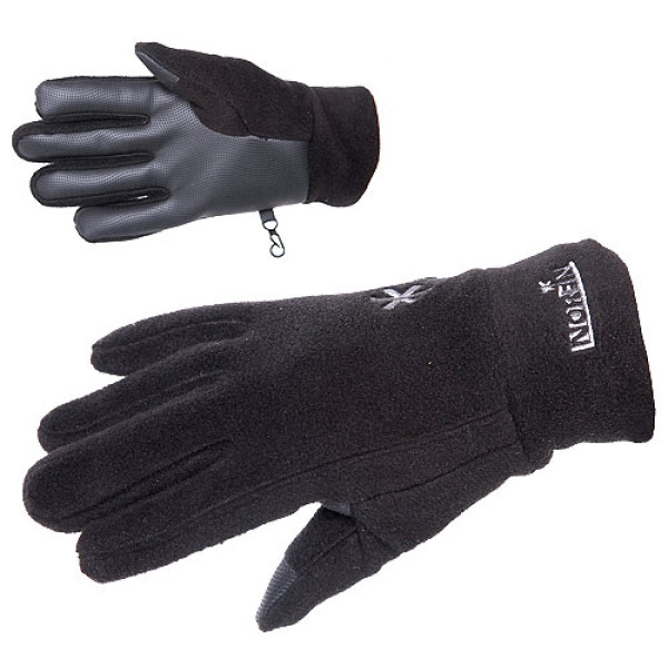 Рукавички Norfin Women Fleece Black L з утеплювачем Black