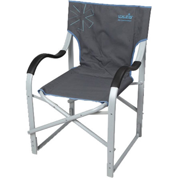 Кресло Norfin Molde max120кг NFL Alu Черный/Синий
