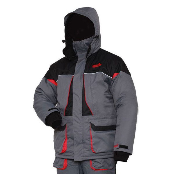 Куртка Norfin Arctic Red XXXL -25 °C / 4000мм Сірий/чорний/червоний