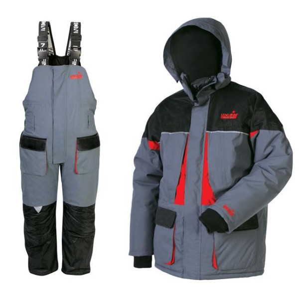 Костюм Norfin Arctic Red S -25°C / 4000мм Красный/серый