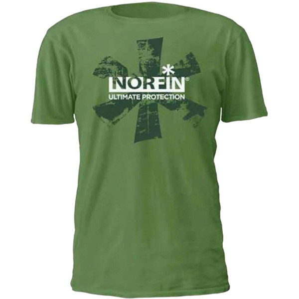 Футболка Norfin Brand S Green