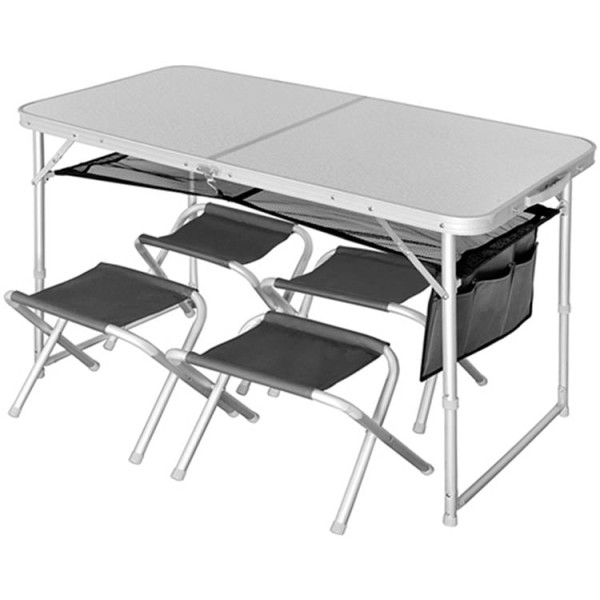 Стол Norfin Runn + 4 стула 120Х60х70cm