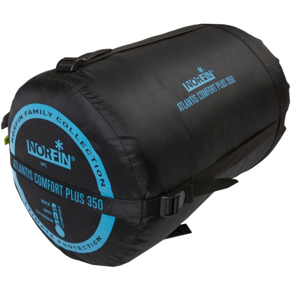 Спальный мешок Norfin Atlantis Comfort Plus 350 0°- (-10°) / R