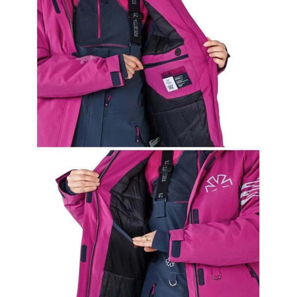 Куртка Norfin Women Nordic Purple M -35°C / 8000мм Пурпурный
