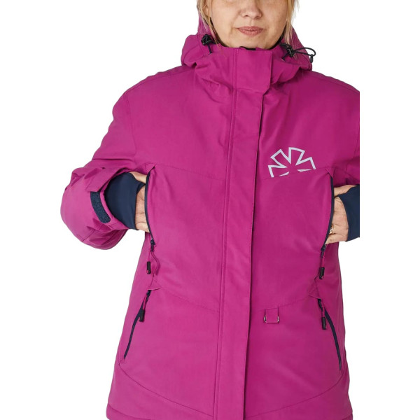 Куртка Norfin Women Nordic Purple M -35°C / 8000мм Пурпурный