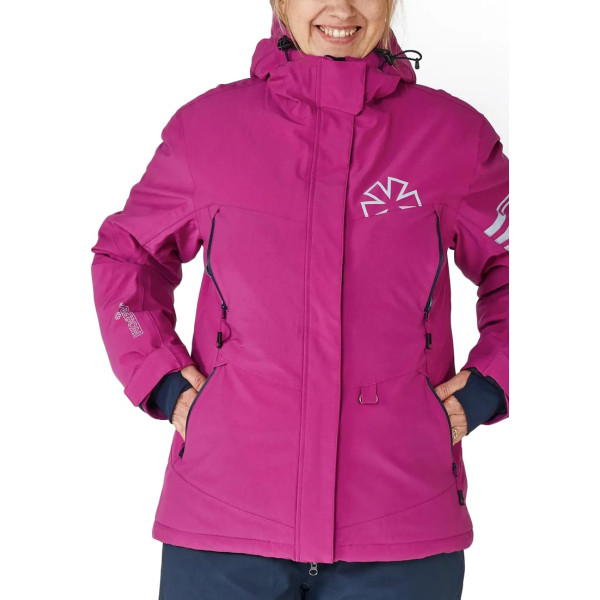 Куртка Norfin Women Nordic Purple M -35°C / 8000мм Пурпурный