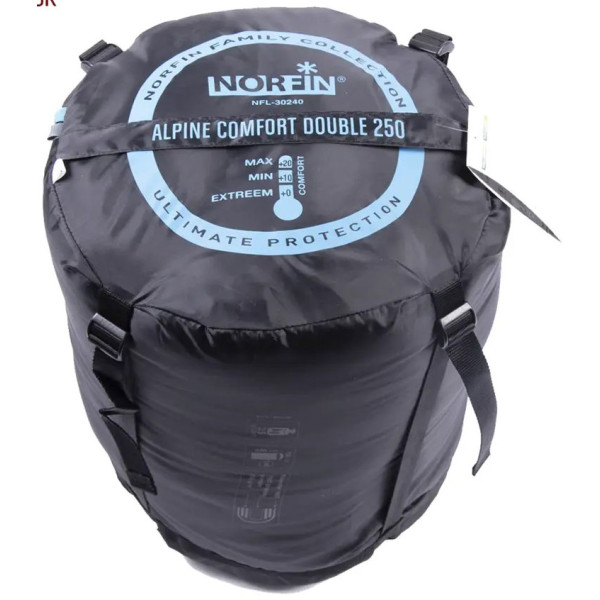 Спальный мешок Norfin Alpine Comfort Duble 250 +10°- (0°) / L-R