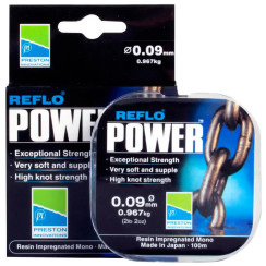 Line Preston Reflo Power 100m 0.17mm 3.088kg