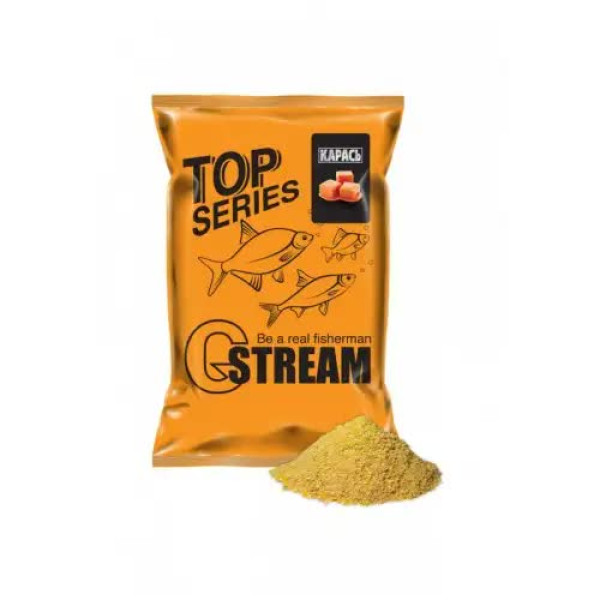 Groundbait G.Stream TOP Series 1kg CRUCCIAN (caramel)