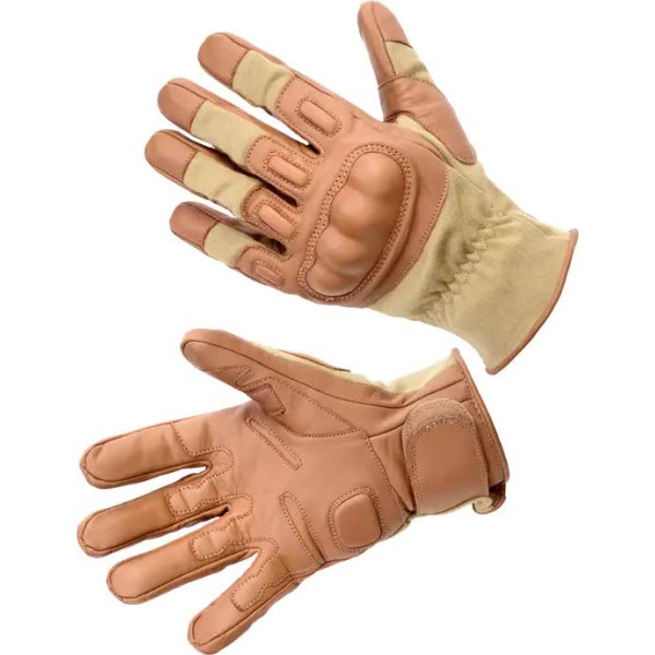 Defcon 5 Glove Nomex/Kevlar Folgore 2010. L. Coyote tan