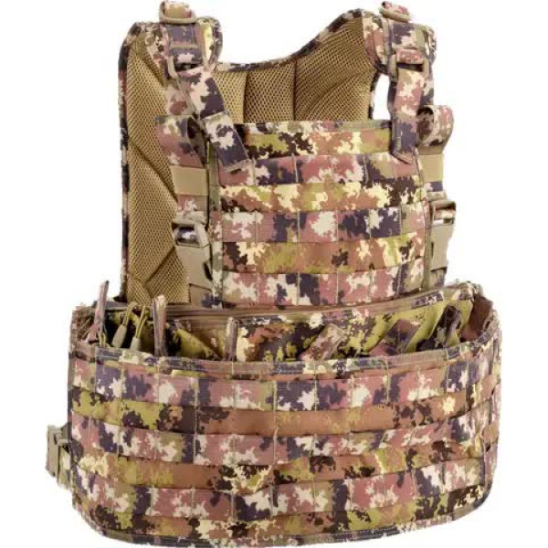 Defcon 5 Evolution Recon Harness Tactical Vest. Camo