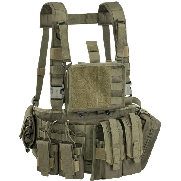 Defcon 5 Multirole Tactical Vest. Olive.