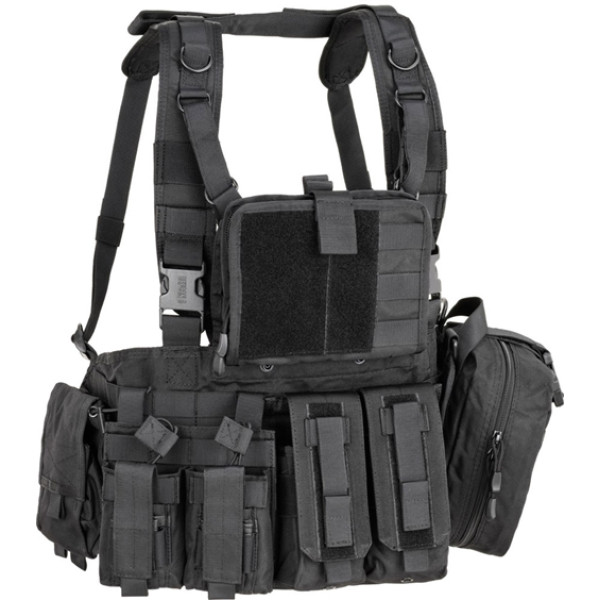 Defcon 5 Multirole Tactical Vest, Black
