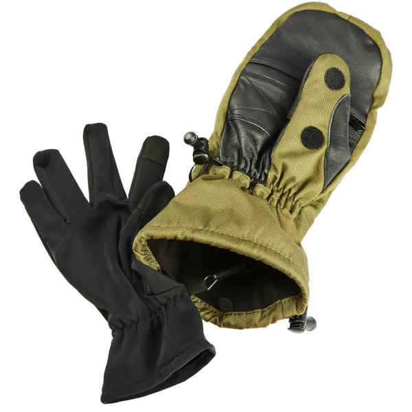 Defcon 5 Winter Mitten Gloves. Olive