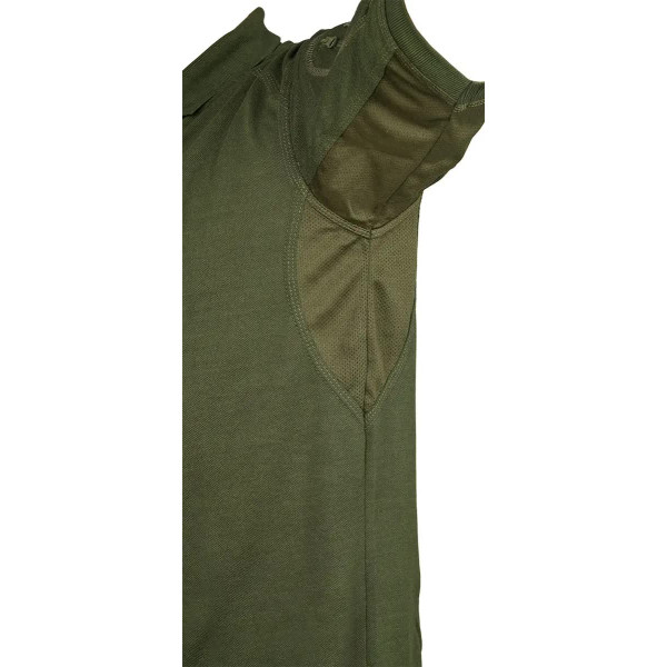 Defcon 5 Tactical Polo Short Sleeves with Pocket (OD Green)