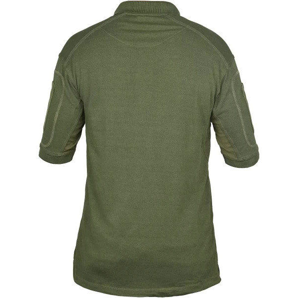 Defcon 5 Tactical Polo Short Sleeves with Pocket L OD Green