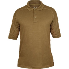 Defcon 5 Tactical Polo Short Sleeves with Pocket 2XL Coyote Brown