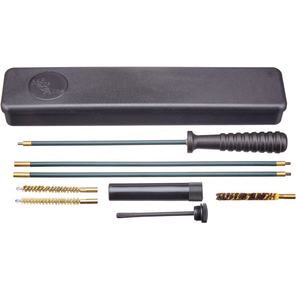 MEGAline Cleaning Kit for Airguns/Rifles, Caliber .22. Aluminum, 1/8"