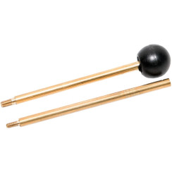 MEGAline cleaning rod for 5mm pistols. Length: 17.3 cm. Brass. 1/8 mm.