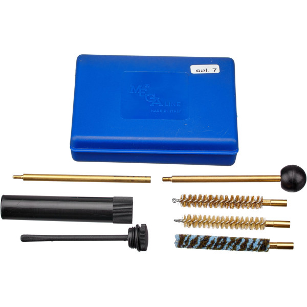 MEGAline 7mm Pistol Cleaning Kit. Brass 1/8"