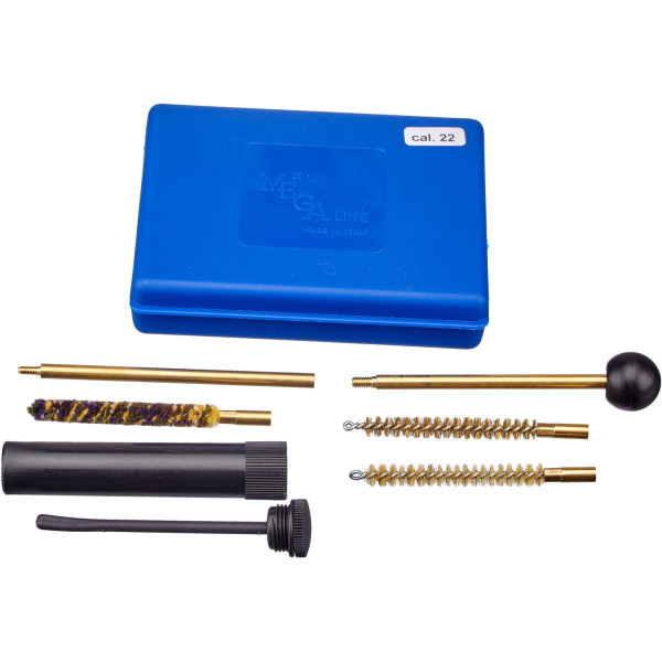 MEGAline .22 caliber pistol cleaning kit. Brass, 1/8 mm