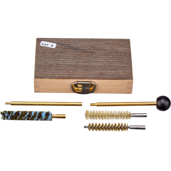MEGAline 9mm Pistol Cleaning Kit. Brass 1/8"