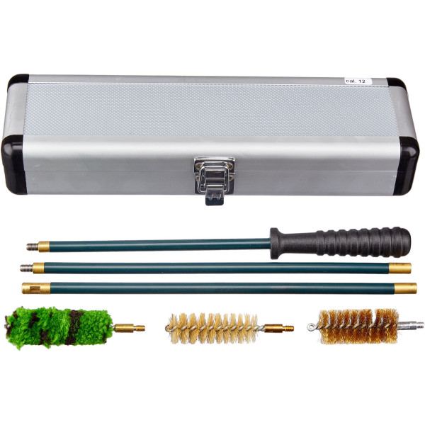 MEGAline 12-gauge shotgun cleaning kit. Braided steel. 5x0.75