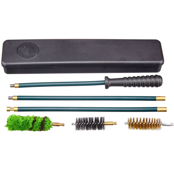 MEGAline 16-gauge shotgun cleaning kit. Braided steel. 5x0.75