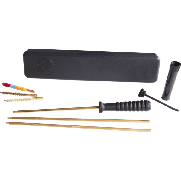 MEGAline Cleaning Kit for Airguns/Rifles, Caliber .22. Brass, 1/8"