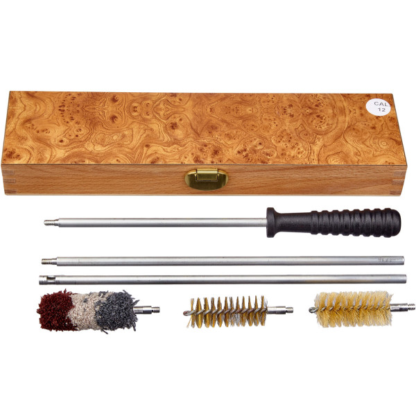 MEGAline 12-gauge shotgun cleaning kit. Aluminum. 5x0.75"
