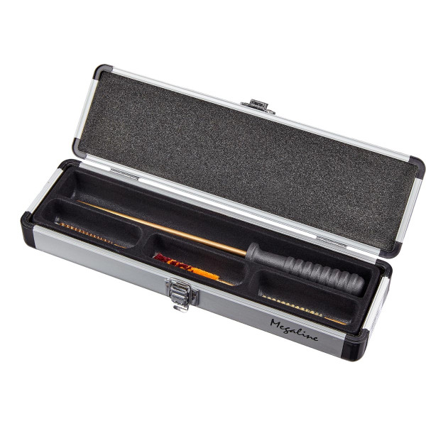 MEGAline .22 caliber pistol cleaning kit. 1/8 brass.